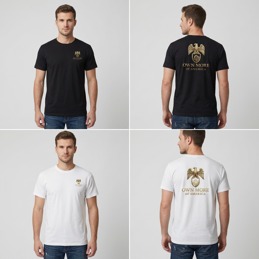 OMOA Signature Tee model views